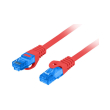 lanberg patchcord cat6a lszh cca 10m red photo