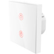hama 176551 wifi touch wall switch flush mounted white photo