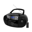 sencor spt 3907 b cassette player with cd bt mp3 usb aux and fm radio black photo