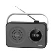 sencor srd 3200 b portable pll fm radio receiver with bt usb micro sd and aux black photo