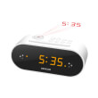 sencor src 3100 w projection radio alarm clock white photo