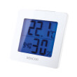 sencor sws 1500 w thermometer with alarm clock white photo