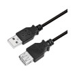 logilink cu0012b usb 20 extension cable male female 5m black photo