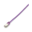 equip 605557 patch cable c6 s ftp hf purple 05m photo