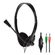 logilink hs0052 stereo headset with microphone ecofriendly photo