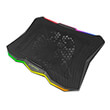 esperanza egc110 rgb illuminated gaming notebook cooling pad xalok photo