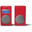 tivoli model 10 m10ccr contemporary collection with stereo speakers carmine silver photo