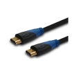 savio cl 02 hdmi cable v14 nylon 24k gold plated 15m photo