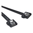 akasa ak cbsa05 bkt2 super slim sata cable 50cm black photo
