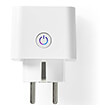 nedis wifip121fwt smartlife smart plug wi fi power meter 3680w white photo