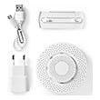 nedis wifisa10cwt smart air quality monitor white photo