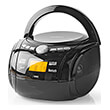 nedis spbb100bk cd player boombox 9w bluetooth fm black photo nedis spbb100bk cd player boombox 9w bluetooth fm black photo