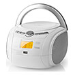 nedis spbb100wt cd player boombox 9w bluetooth fm white photo nedis spbb100wt cd player boombox 9w bluetooth fm white photo