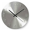 nedis clwa009mt30 circular wall clock 30 cm diameter aluminium photo