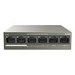 tenda tef1106p 4 63w 6 port 10 100m desktop switch with 4 port poe photo