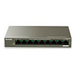 tenda tef1109p 8 63w 9 port 10 100mbps desktop switch with 8 port poe photo
