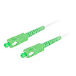 lanberg fiber optic patchcord sm sc apc sc apc simplex lszh g657b3 30mm 10m white photo