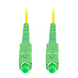 lanberg fiber optic patchcord sm sc apc sc apc simplex lszh g657a1 30mm 1m white photo