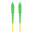 lanberg fiber optic patchcord sm sc apc sc apc simplex lszh g657a1 30mm 2m white photo
