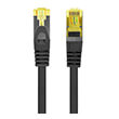 lanberg patchcord cat6a lszh cu 05m black fluke passed photo