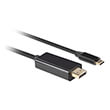 lanberg usb cm displayport cable 4k 60hz 18m black photo