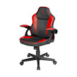 deltaco gam 130 br gaming karekla dermatinis junior black red dc120r photo