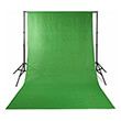 nedis bdrp33gn photo studio backdrop 295x295m green photo