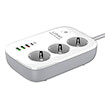 ldnio sew3452 3ac outlets wi fi smart power strip photo