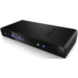 RAIDSONIC ICY BOX IB-DK2241AC MULTI DOCKING STATION/HUB FOR NOTEBOOKS AND PC