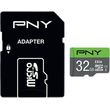 pny elite micro sdhc 32gb u1 with adapter psdu32gu185gw ge photo