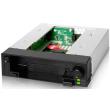 icy dock mb971sp b duoswap 25 35 sata hot swap drive caddy black photo
