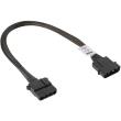 akasa ak cbpw02 30 4 pin molex psu extension cable 30cm black photo