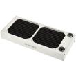 xspc ax240 dual fan radiator 240mm white photo xspc ax240 dual fan radiator 240mm white photo