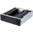 silverstone fp57 hot swap drive bay adapter 525 to 35 black photo silverstone fp57 hot swap drive bay adapter 525 to 35 black photo