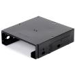 silverstone sdp10b 525 to 35  2x25 hdd ssd bay converter black photo