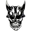 windowsticker skull 002 black photo windowsticker skull 002 black photo