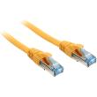 inline patch cable cat6a s ftp pimf 500mhz yellow 5m photo