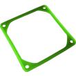 jv anti vibration frame for 80mm fans uv green photo jv anti vibration frame for 80mm fans uv green photo