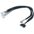 akasa ak cbfa07 45 flexa fp5s pwm distribution cable 5 fans sleeved 45cm photo