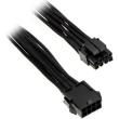 phanteks 8 pin eps12v extension 50cm sleeved black photo phanteks 8 pin eps12v extension 50cm sleeved black photo