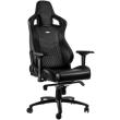 noblechairs epic real leather gaming chair black photo noblechairs epic real leather gaming chair black photo