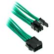 phanteks 6 2 pin pcie extension 50cm sleeved green photo phanteks 6 2 pin pcie extension 50cm sleeved green photo
