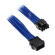 phanteks 8 pin eps12v extension 50cm sleeved blue photo phanteks 8 pin eps12v extension 50cm sleeved blue photo