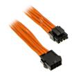 phanteks 8 pin eps12v extension 50cm sleeved orange photo phanteks 8 pin eps12v extension 50cm sleeved orange photo