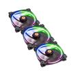 thermaltake riing 14 led rgb 256 colors high static pressure led radiator 140mm fan 3 pack photo