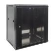 intellinet 711951 19 15u 570x600mm wall mounted cabinet flat pack black photo