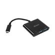 akasa ak cbca08 15bk type c power deliver adapter with two usb 30 hub photo