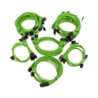 super flower sleeve cable kit pro green photo super flower sleeve cable kit pro green photo