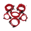 super flower sleeve cable kit pro red photo super flower sleeve cable kit pro red photo