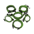 super flower sleeve cable kit pro black green photo